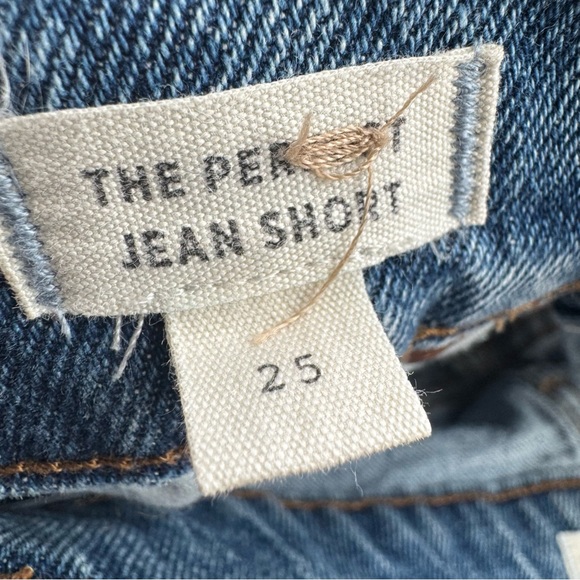 Madewell The Perfect Jean Short in Balsam Wash: TENCEL Denim Edition Stretch - Picture 9 of 11